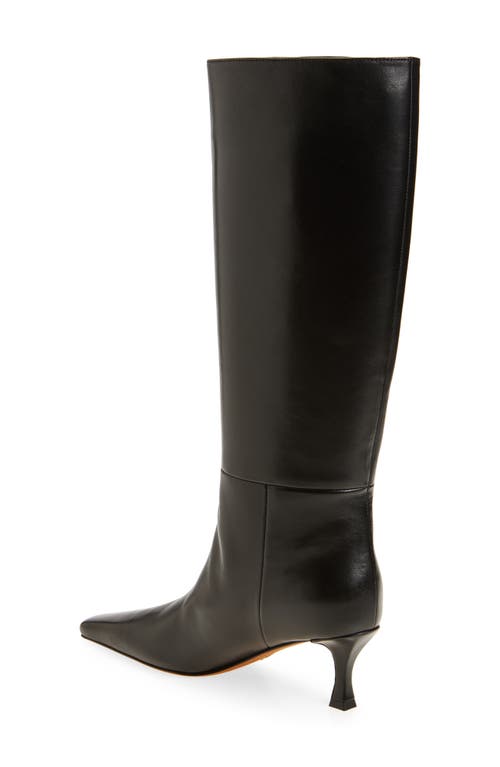 Proenza Schouler Leather Knee-high Boots In Black