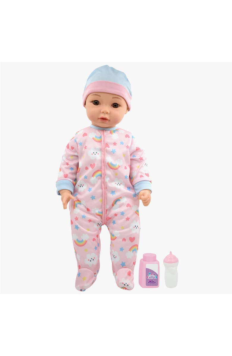 Little Darlings 19" Cuddle Baby Pink Kitty, Main, color, 
