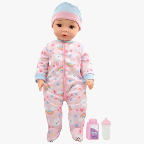 19" Cuddle Baby Pink Kitty