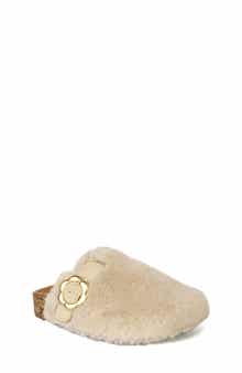 Kids' Lorena Faux Fur Clog