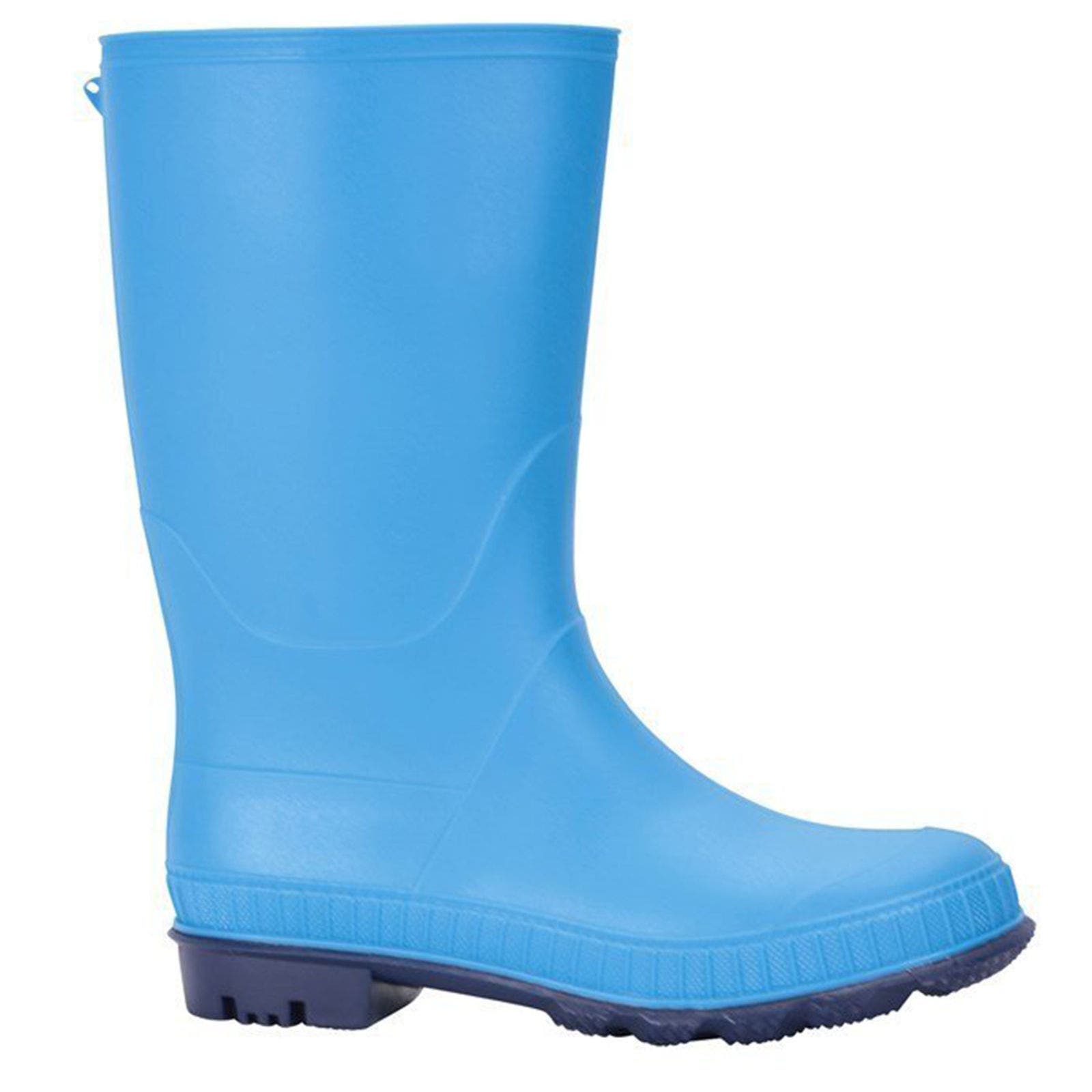 Childrens/Kids Plain Galoshes, Main, color, Blue