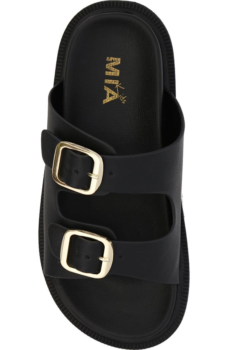 MIA Kids' Elodee Too Slide Sandal, Alternate, color, Black