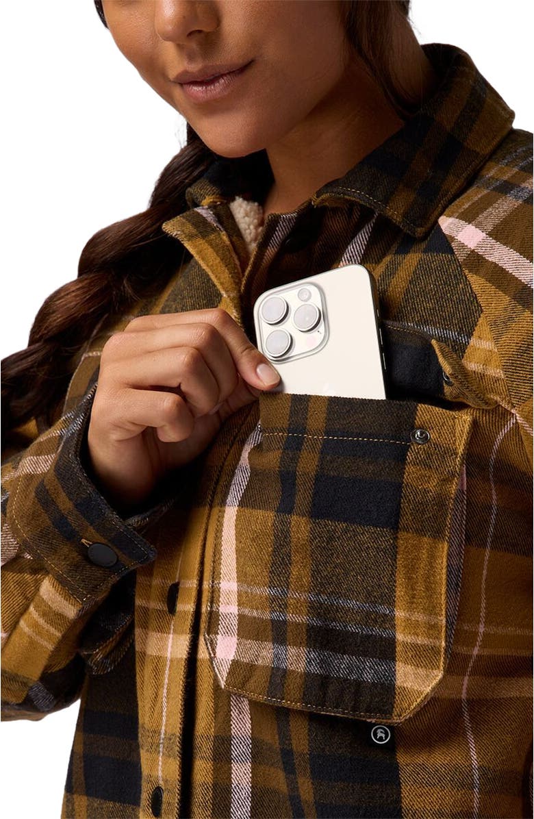 Backcountry Venture Pile-Fleece Lined Flannel Jacket - Women
s, Alternate, color,