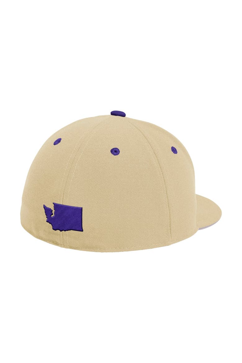 Men's adidas  Gold Washington Huskies On-Field Fitted Baseball Hat, Alternate, color, Gold