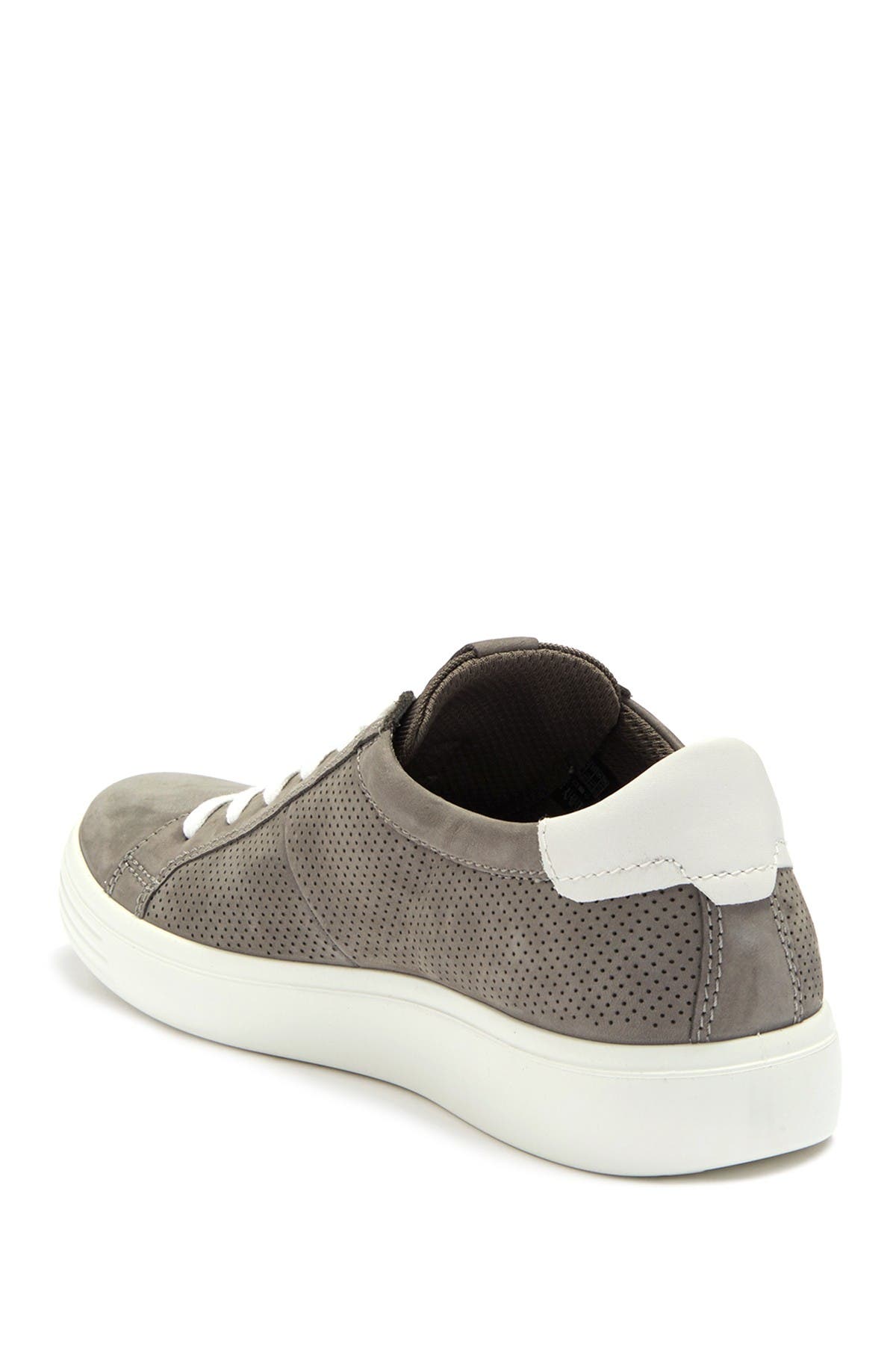 ECCO Soft Classic Summer Suede Sneaker, Alternate, color, 