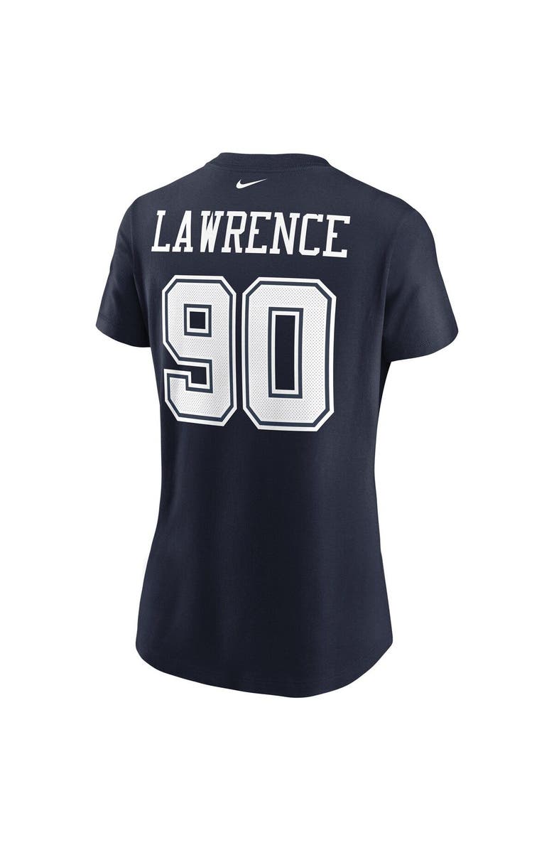 Nike Women's Nike Demarcus Lawrence Navy Dallas Cowboys Name & Number T-Shirt, Alternate, color, 