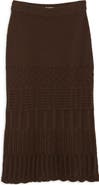 Madewell Pointelle Stitch Maxi Skirt