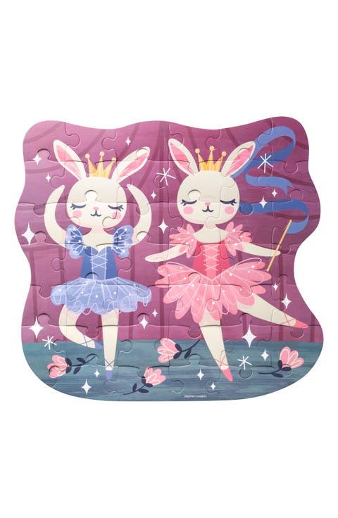 Kids' Bunny Shaped Jigsaw Puzzle