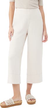 Trina Turk Bahooka Wide Leg Cropped Pant