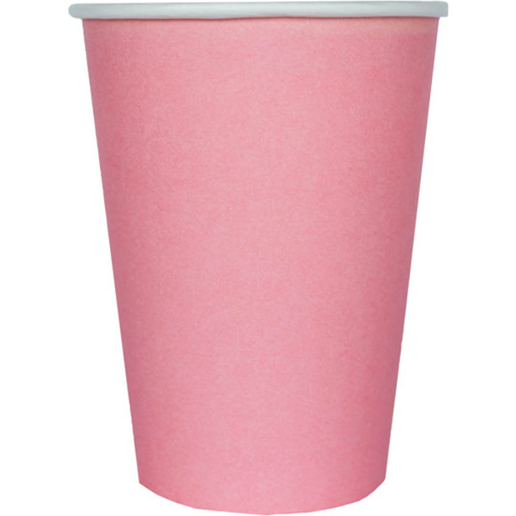 Jollity & Co Shade Collection 12 oz Cups In Amaranth