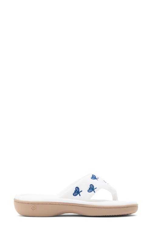 Isotoner Pique Resort Flip Flop Slipper