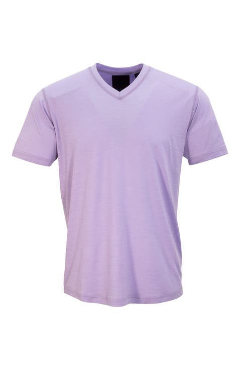 Victor Extra Fine Merino Wool V-neck Shirt