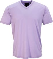 Lords of Harlech Victor Extra Fine Merino Wool V-neck Shirt