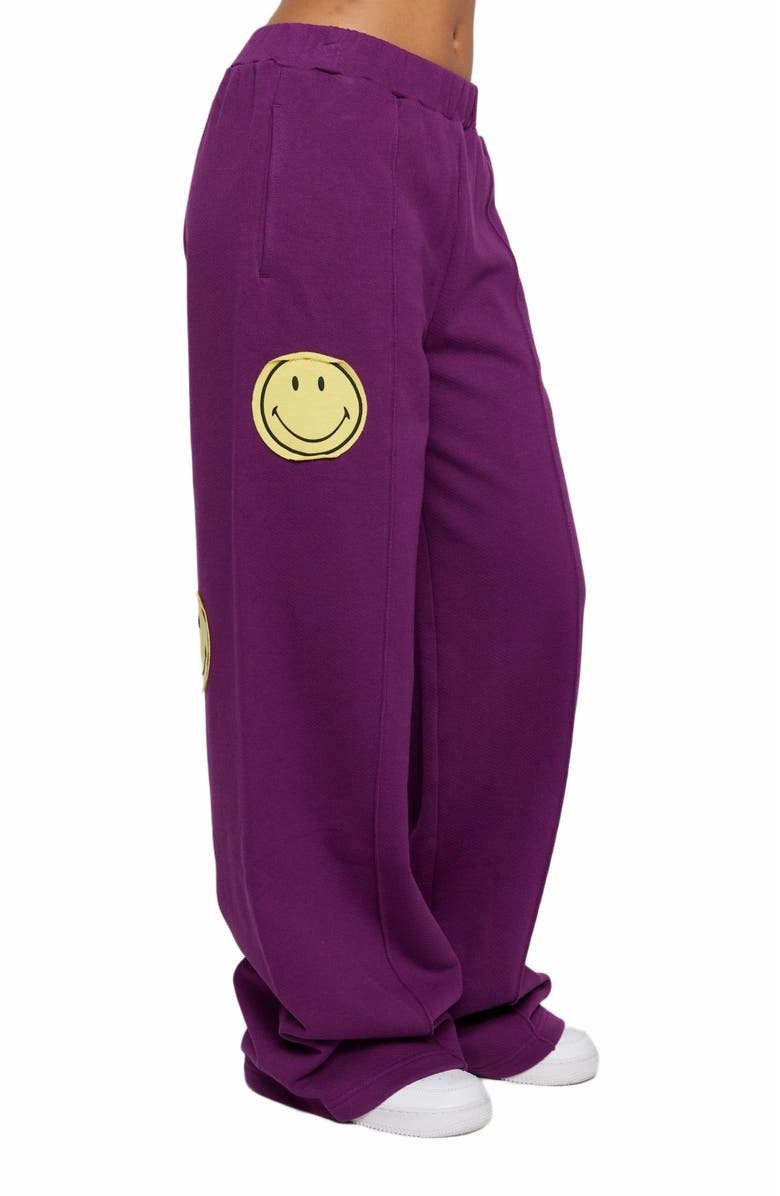 Samii Ryan | Smiley Straight Leg Pants , Purple , Small , 2, Alternate, color, Purple