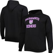 PROFILE Men's Black Sacramento Kings Big & Tall Heart & Soul Pullover Hoodie