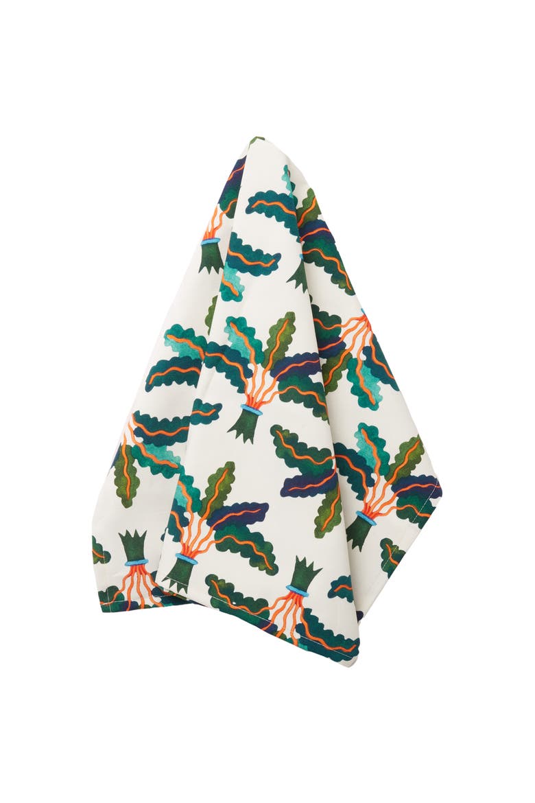 Dishtowel (50X70) Palms Multicolor, Main, color, Palms Multicolor