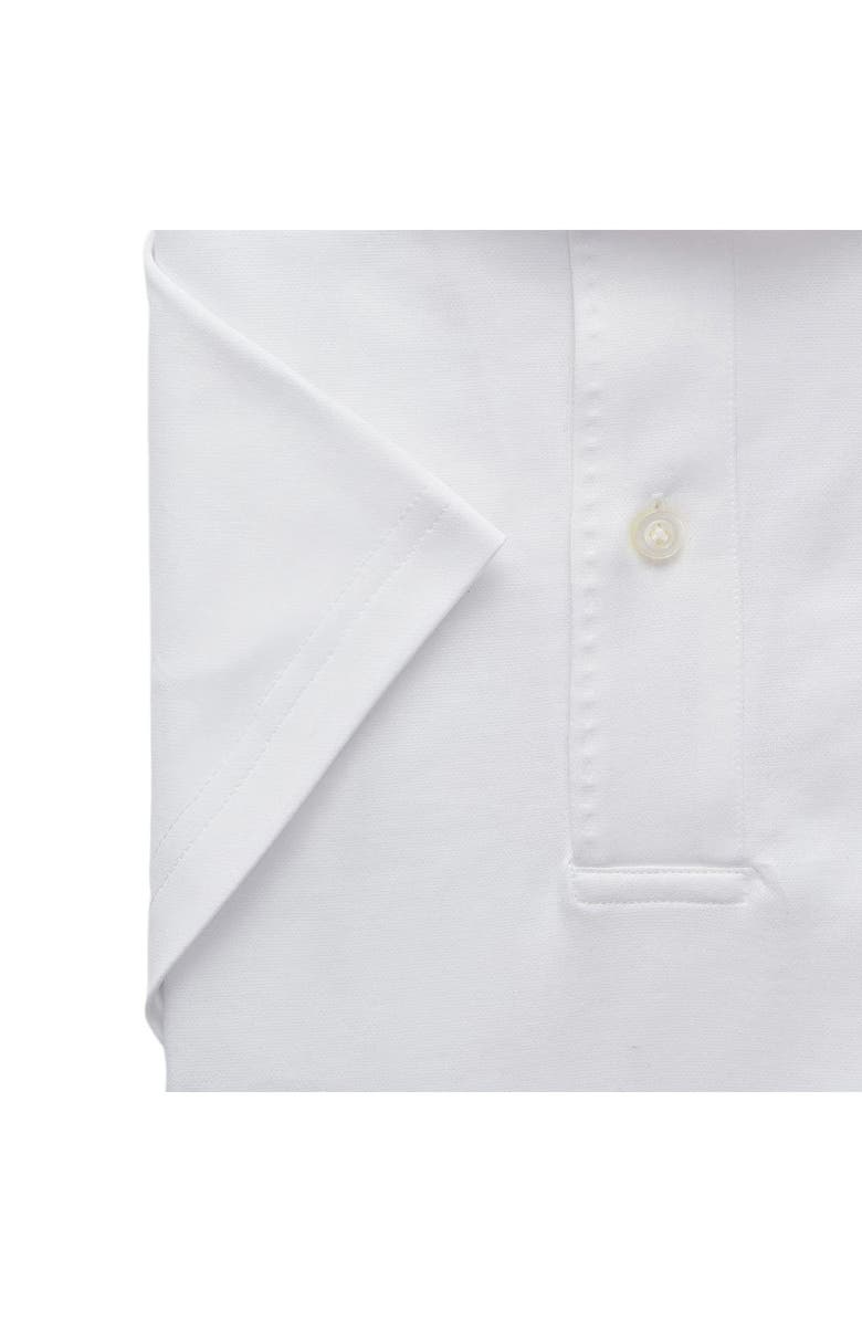 Emanuel Berg Textured Luxe Polo, Alternate, color, White