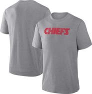 FANATICS Men's Fanatics Heather Gray Kansas City Chiefs Pass Rush Tri-Blend T-Shirt