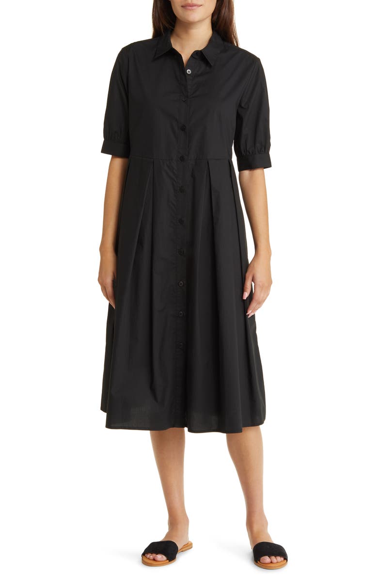 Masai Copenhagen Nebina Pleat Shirtdress, Main, color, 