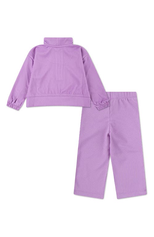 Nike Game Swoosh Match Pullover & Leggings Set In Purple