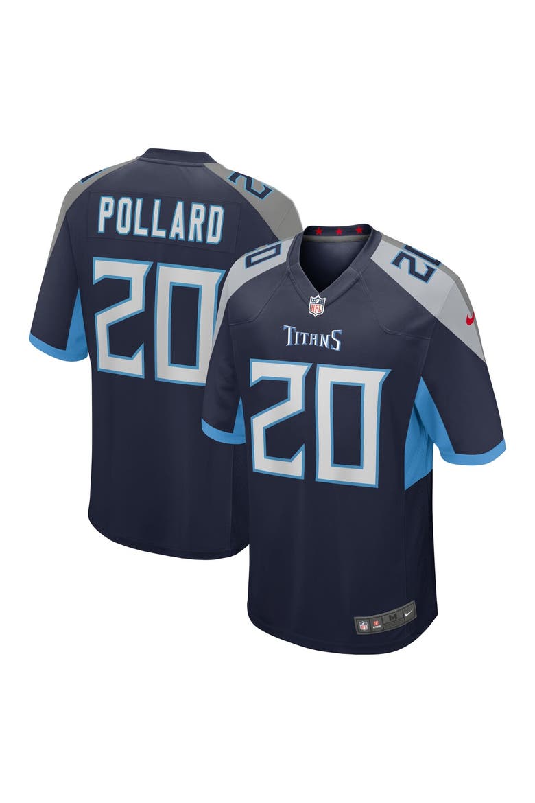 Men's Nike Tony Pollard Navy Tennessee Titans Game Player Jersey, Alternate, color, Navy