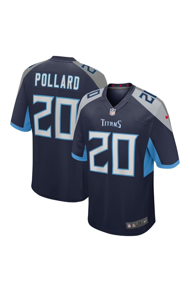 Nike Men's Nike Tony Pollard Navy Tennessee Titans Game Player Jersey, Alternate, color, Navy