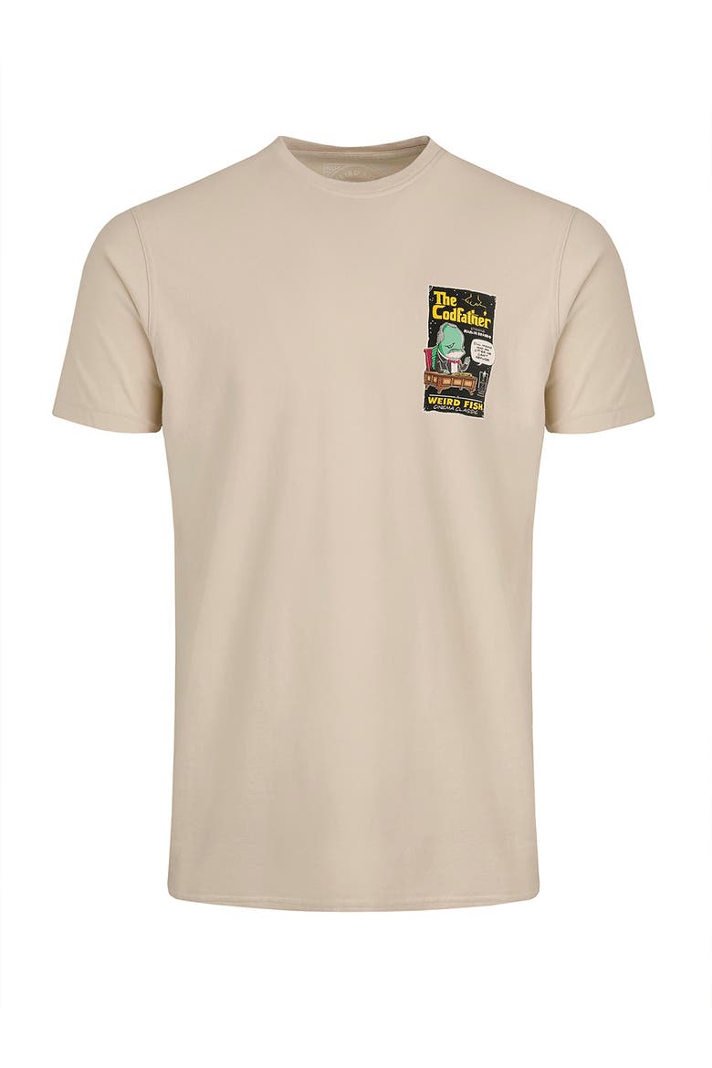 Codfather Heritage Wash Artist T-Shirt, Alternate, color, String