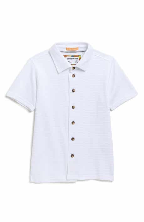 Sovereign Code Kids' Knoven Connect Short Sleeve Button-Up Shirt