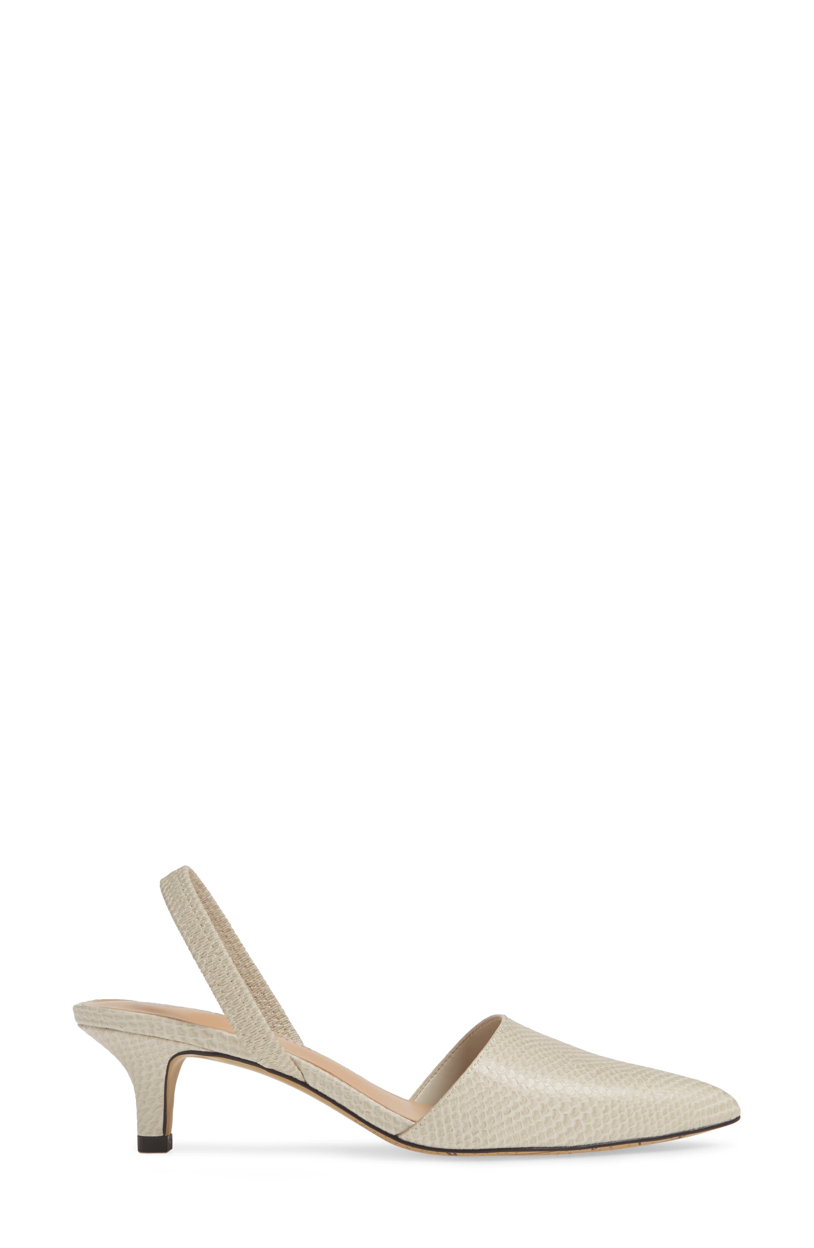Sarah II Slingback Pump, Alternate, color, NATURAL SNAKE PRINT