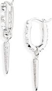 Kendra Scott Fate Charm Huggie Hoop Earrings
