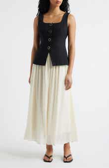 Sleeveless Two-Piece Dress