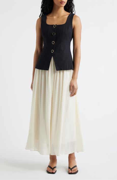 Sleeveless Two-Piece Dress
