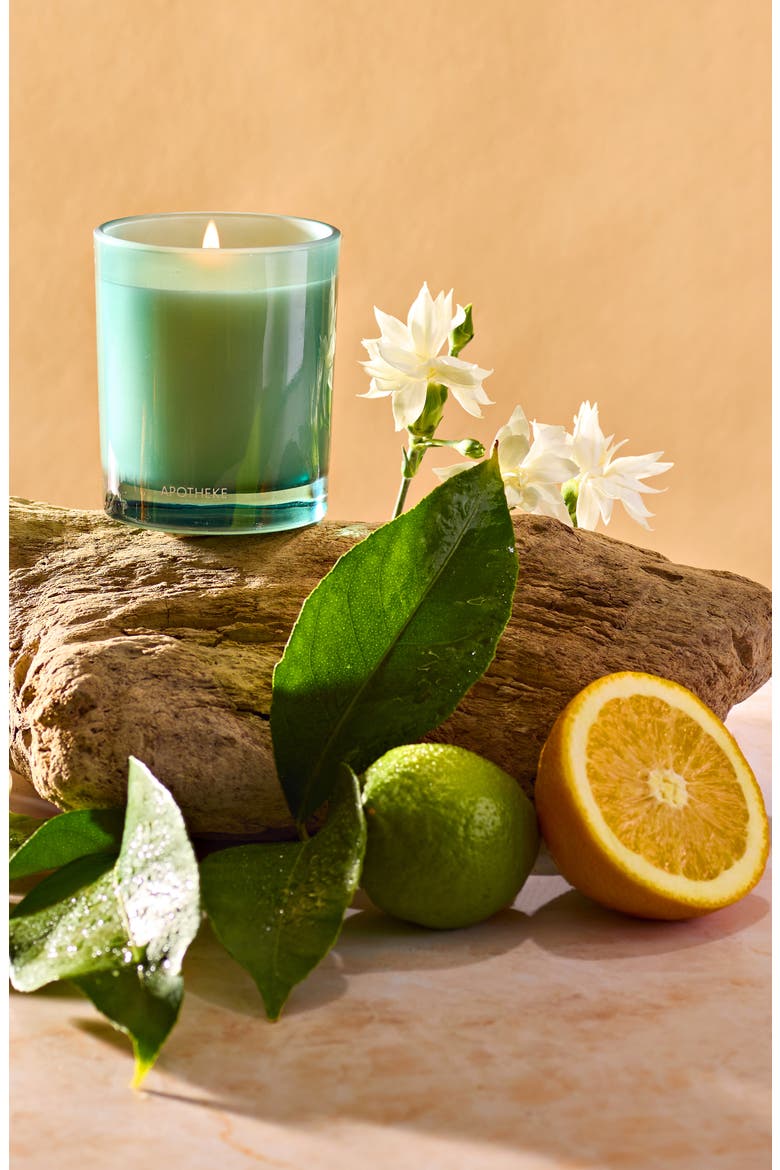 Orange Blossom Neroli Candle, Alternate, color, TURQUOISE/ AQUA