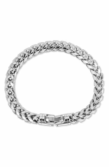 EYE CANDY LOS ANGELES Men's Kegan Rope Chain Bracelet