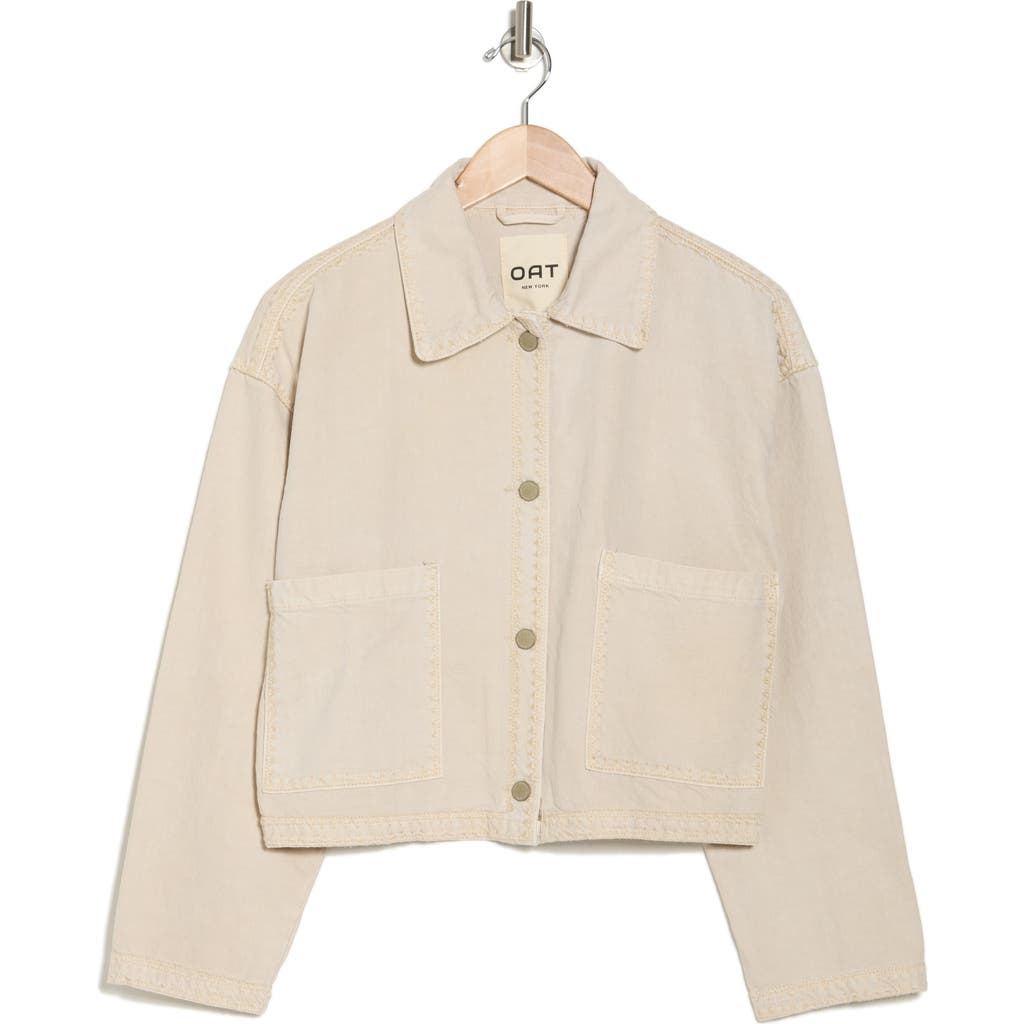 Oat New York Relaxed Fit Jacket In Pine