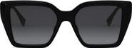 Fendi FF Diamonds 54mm Gradient Square Sunglasses