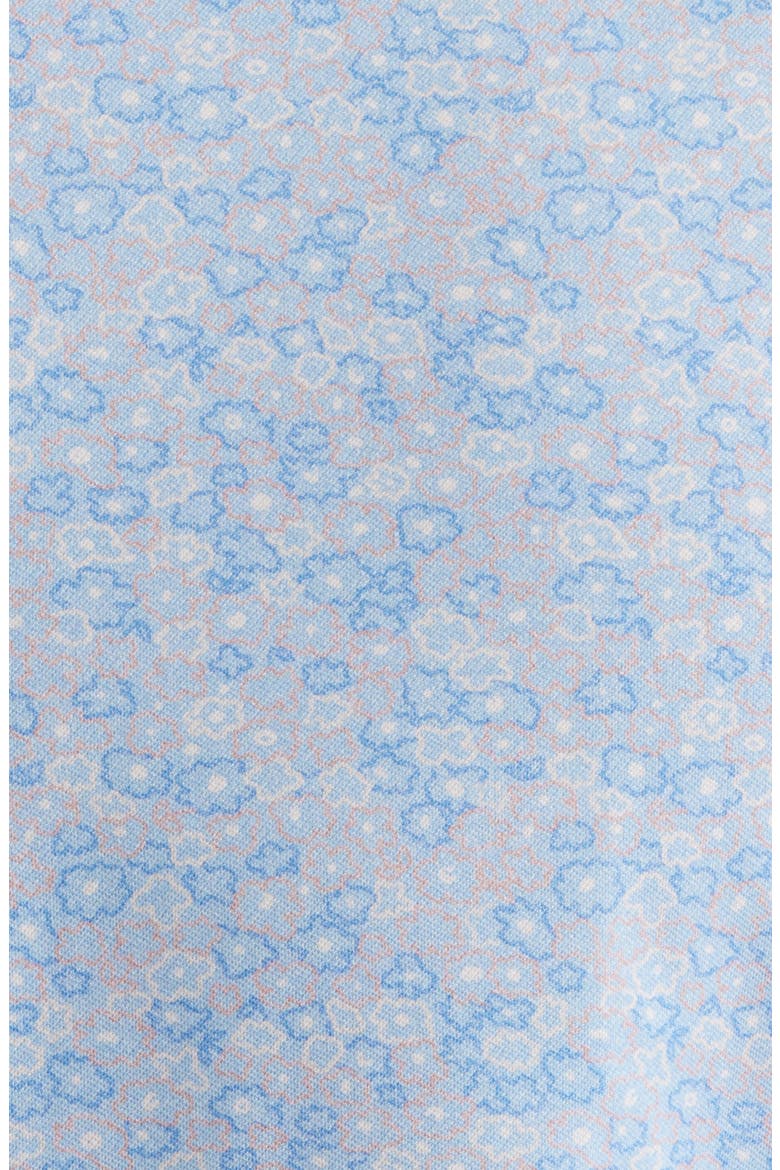 James OoohCotton® Abstract Floral Print Button-Up Shirt, Alternate, color, AIR BLUE