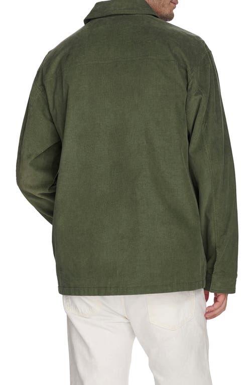Levi's Corduroy Shacket In Grapeleaf