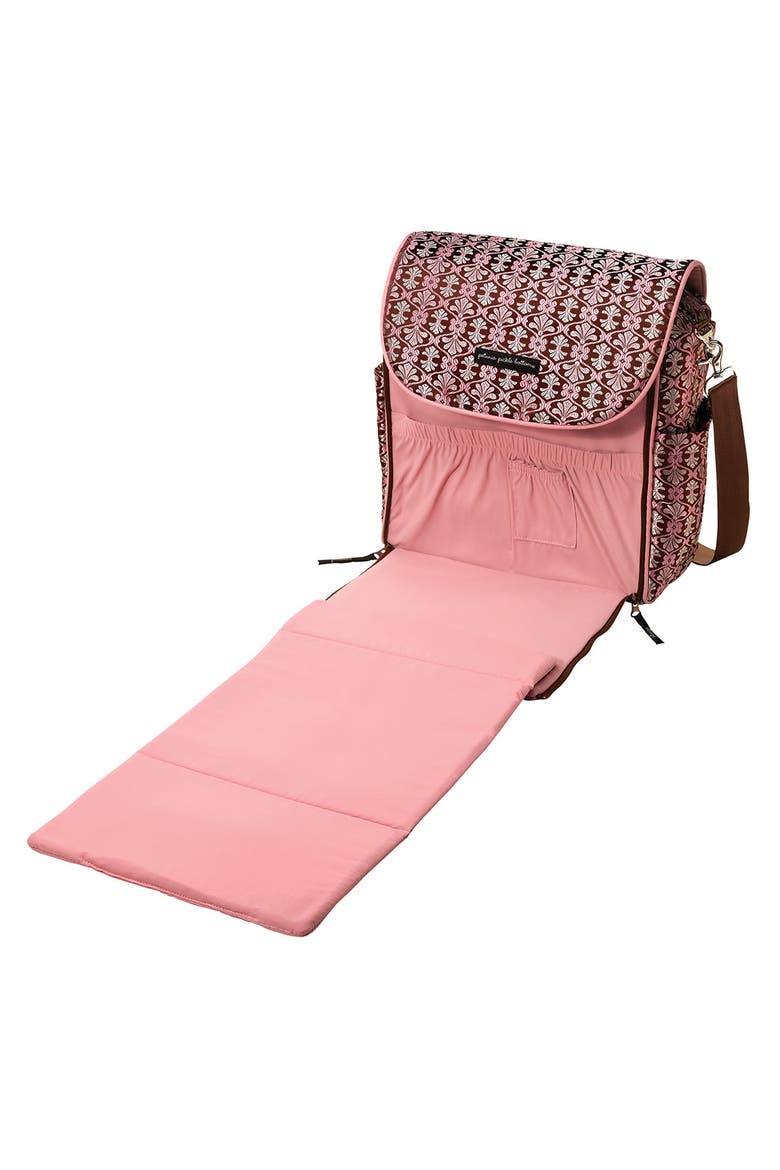Brocade 'Boxy Backpack' Diaper Bag, Alternate, color, PERSIMMON ROLL
