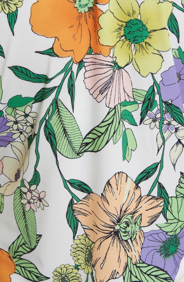 AFRM Zayne Tie Dye Print Blouse, Alternate, color, 