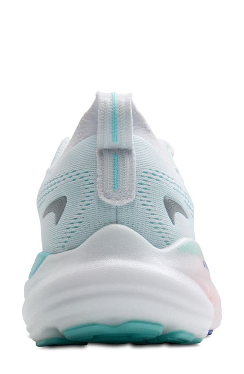 Brooks Glycerin 22 Sneakers In White/limpet Shell/amparo Blue