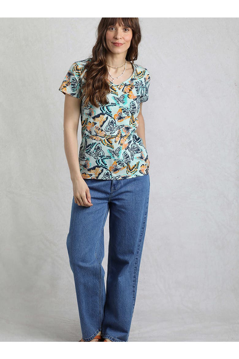 Merica Printed Jersey T-Shirt, Alternate, color, Seafoam