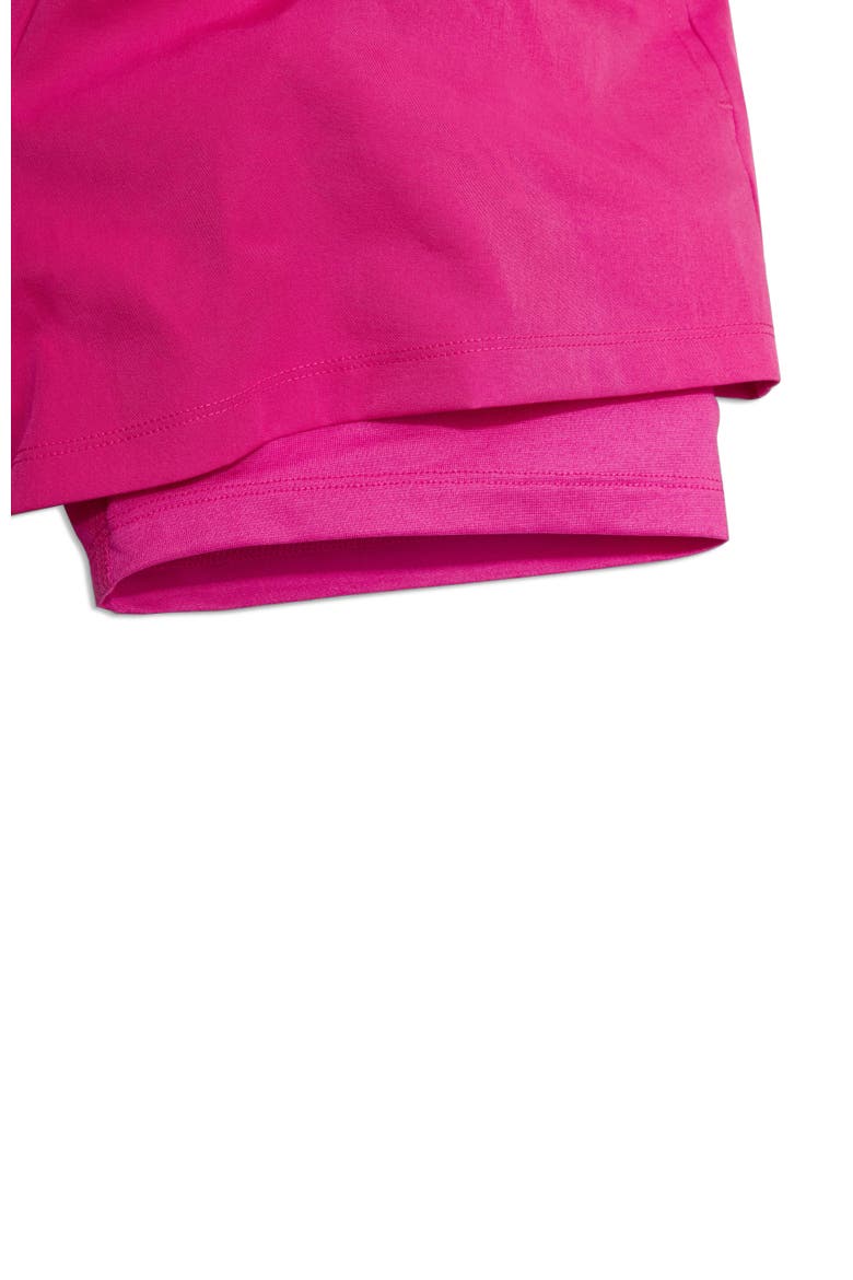 Kids Staycool Stretch Twirly Shorts, Alternate, color, Dragonfruit