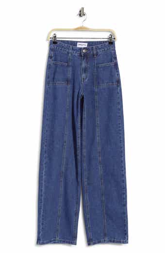 Taji Mid Rise Wide Leg Jeans