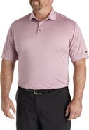 Reebok Big & Tall Performance Heather Polo Shirt