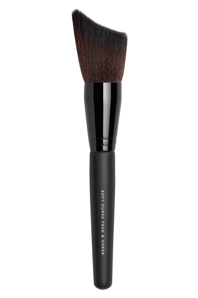 Soft Curve Face & Cheek Brush, Main, color, NO COLOR