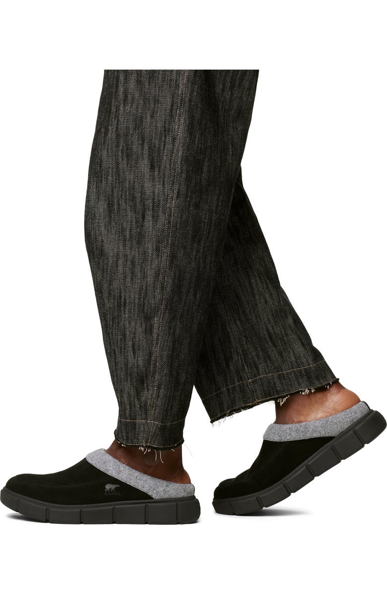 SOREL Explorer III Mule, Alternate, color, Black/ Black