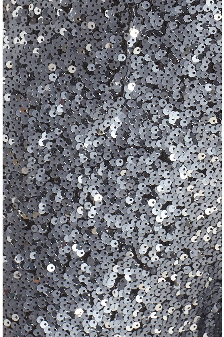 Victoria Sequin Wide Leg Jumpsuit, Alternate, color, SILVER