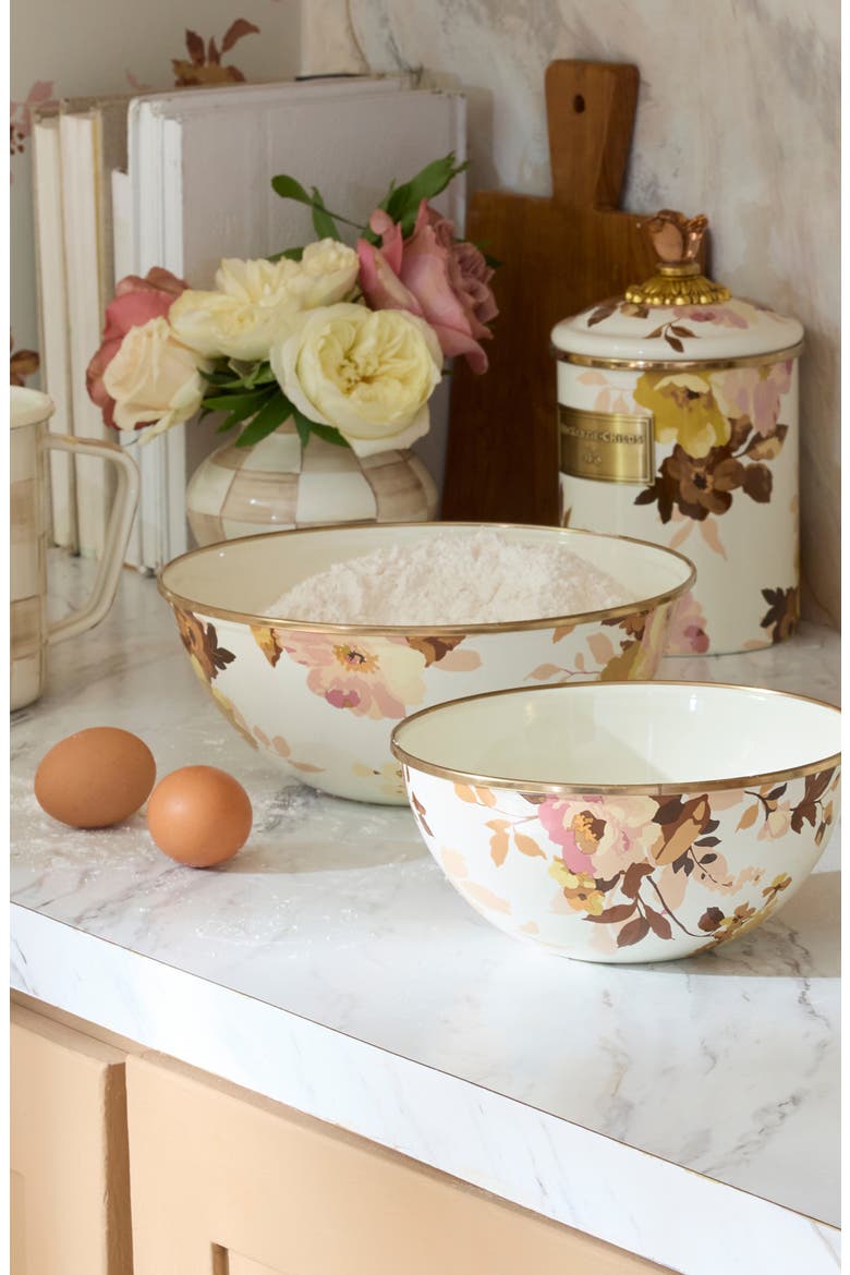 Wild Rose Medium Everyday Bowl, Alternate, color, WHITE