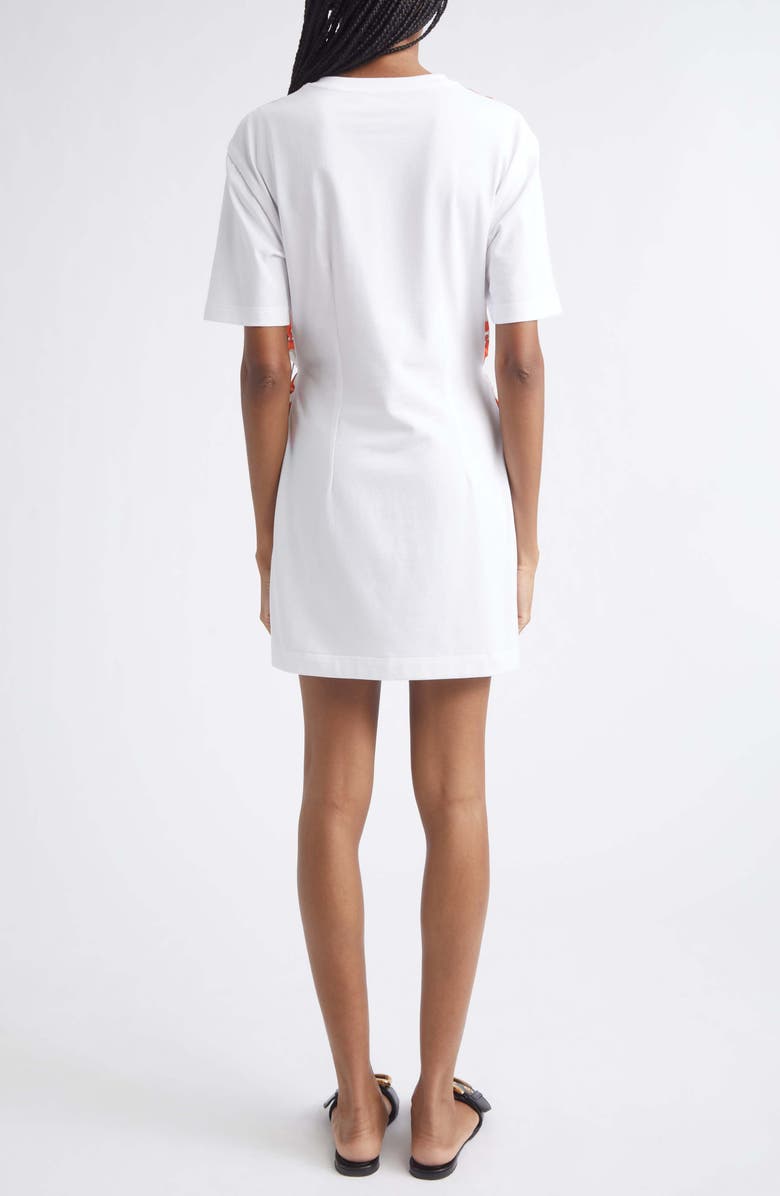 Dolce&Gabbana Majolica Cotton Jersey T-Shirt Dress, Alternate, color, S9000 Variante Abbinata